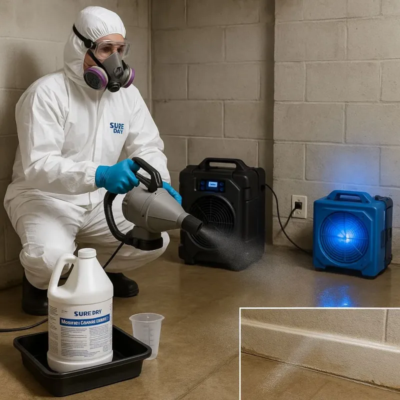 Sanitization and Odor Removal process in Cleburne, TX